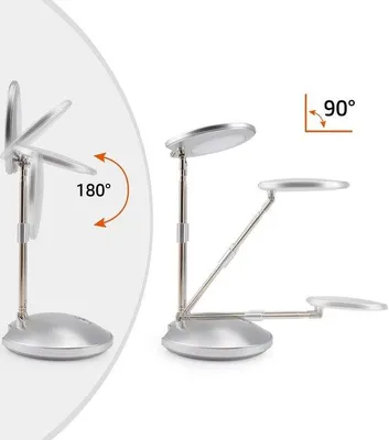 Obrázek produktu pro Kancelářská lampa pro práci z domova, jasné světlo, snadné ovládání, vhodná pro čtení a psaní