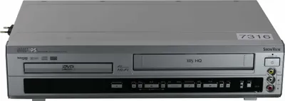Zdjęcie produktu dla Philips DVD740VR – odtwarzacz VHS i DVD