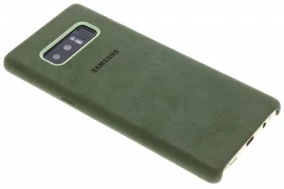 Produktbild von Samsung Khaki Alcantara Cover kompatibel mit Galaxy Note 8