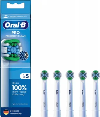 Immagine prodotto di 5 accessori per spazzolino Oral-B PRO Precision Clean