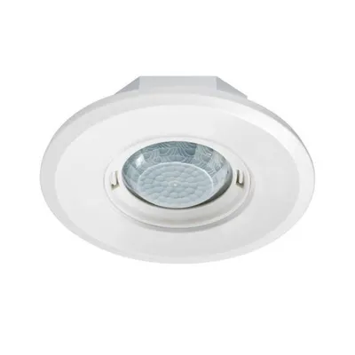 Produktbild von ESYLUX Präsenzmelder rund weiß PD-FLAT 360i/8 RD WH