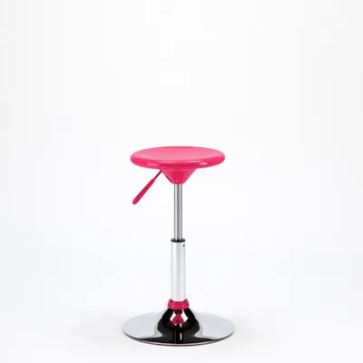 Image de Tabouret de bar pour enfants Seattle réglable en hauteur - Rose
