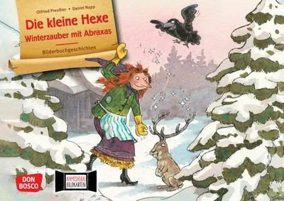 Immagine prodotto di Die kleine Hexe. Winterzauber mit Abraxas. Kamishibai Bildkartenset