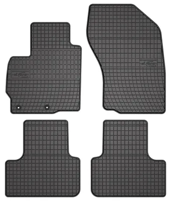 Produktbild von Gummi-Fußmatten für Mitsubishi ASX 2010-2019 (Crossover) – 4-tlg, Schwarz, passgenau – Wielganizator SolidPRO