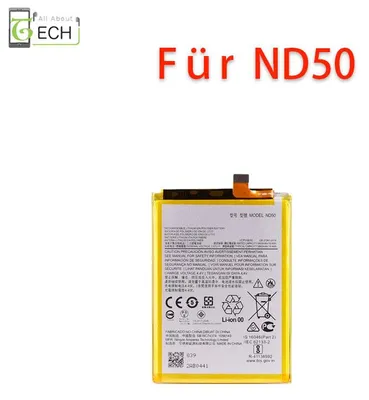 Produktbild von Ersatz Akku für Motorola ND50 Moto G31 5000mAh Accu Batterie Battery