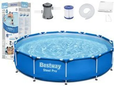 Obrázok produktu pre Bestway Steel Pro 56681, 6473 L, Rámový bazén, Dospelý, Modrá, 23,6 kg