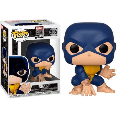 Zdjęcie produktu dla FUNKO POP! Marvel 80th - First Appearance Beast, Figurka kolekcjonerska, Komiksy, 90 g