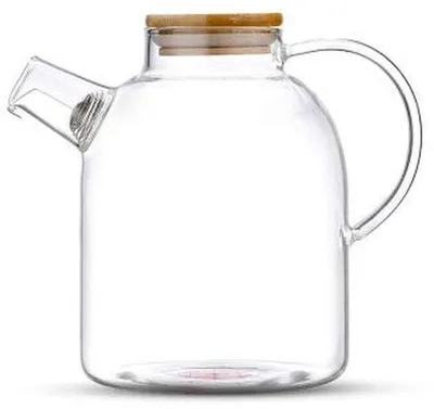 Productafbeelding van Glazen Theepot met zeef - 1,5 liter