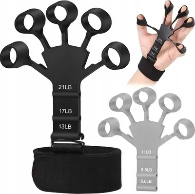 Immagine prodotto di 2Xpinza A Dita Allenatore Per Le Mani Esercizi Per Le Dita Riabilitazione Mix Di Carico
