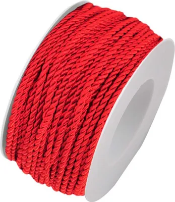 Produktbild von Goldina® 4743003200025 Kordel - 3 mm x 25 m, rot