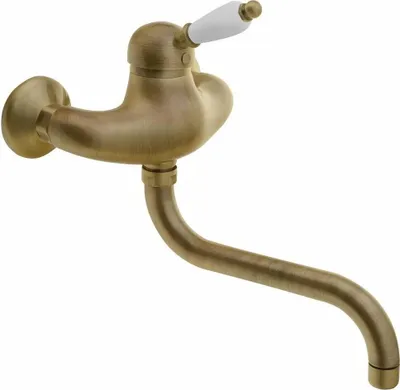 Immagine prodotto di Sapho Kirké - Miscelatore per lavabo Bianco, bronzo KI15BB
