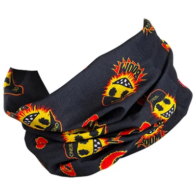 Produktbild von O'NEAL Halstuch Loop Neckwarmer Wind Schutz, Emoji - Schwarz Gelb
