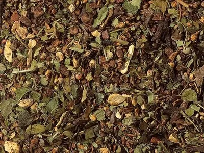 Produktbild von 1 kg Kräuterteemischung Yoga-Tee ohne Zusatz von Aroma