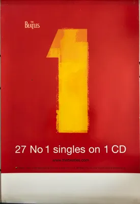 Obrázok produktu pre The Beatles – Číslo 1 – Plagát – 50x70 cm