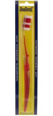 Produktbild von Duodent Zahnbürste, ergonomisch geformt, weiche Borsten (1 Stück)