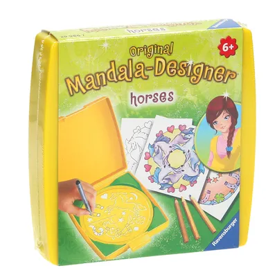Image de Ravensburger Mini Mandala Designer - Chevaux