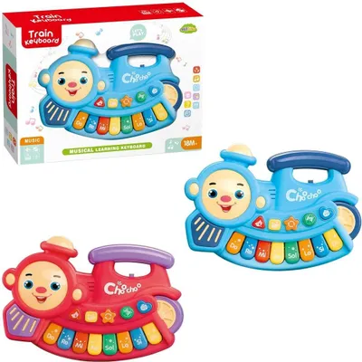 Zdjęcie produktu dla Pianinko muzyczne lokomotywa MIX - Trifox