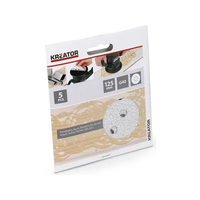 Produktbild von 5 Schleifscheiben K40 Ø 125 mm KRT230553