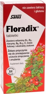 Immagine prodotto di Floradix 84 Tavolette