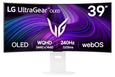 Image de LG 39GX90SA-W | 39 " | OLED | 21:9 | 240 Hz | 1 ms | 3440 x 1440 pixels | 250 cd/m² | HDMI ports quantity 2 | White