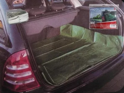 Productafbeelding van Gerimport Auto Kofferbakbeschermer 180 X 125 Cm Polyester Groen