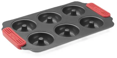Image de Moule à donuts Lekue - Pour 6 pièces, 31 x 18 x 3 cm