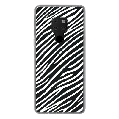 Produktbild von MuchoWow® Handyhülle Schutzhülle Hülle für Huawei P40 Lite Tiermuster - Zebra - Schwarz Silikon Softcase Handy Hülle - Handy