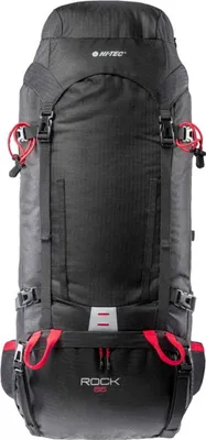 Image de Plecak ROCK 65 BLACK/HIGH RISK RED