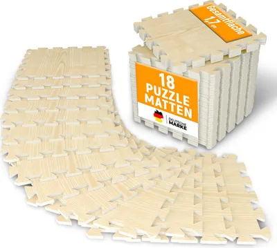 Produktbild von Puzzlematten aus Schaumstoff (Sportsboden, Fitnessunterlage)