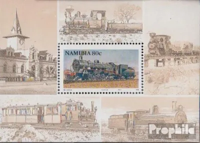 Produktbild von Briefmarken Namibia - Südwestafrika 1994 Mi Block20 (kompl.Ausg.) postfrisch Züge