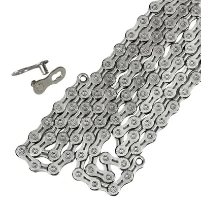 Produktbild von Fahrradkette 12-fach, 116 Glieder, Stahl, silber, für Schaltung