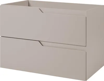 Produktbild von Wandhängender Badezimmerschrank unter dem Waschbecken, Kaschmir, 80 x 57 x 46 cm