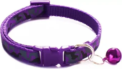 Obrázek produktu pro Obojek pro psy Camuflage 1x19-32cm Fialový