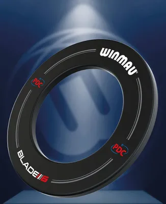 Produktbild von Winmau PDC Surround, Dartscheiben-Einfassung, Schwarz, Rund, 67,5 cm, 1 Stück(e)
