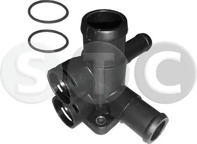 Produktbild von STC T403505 Kühlmittelflansch für VW Transporter IV Bus (70B, 70C, 7DB, 7DK, 70J, 70K, 7DC, 7DJ) Wasserflansch