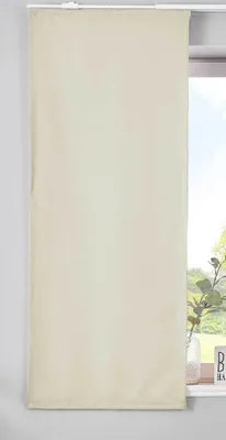 Produktbild von Verdunkelung Schiebegardine »NewYork« HxB 145x60 cm Beige Flächenvorhang Paneelwagen Blickdicht Thermo-Schiebevorhang, 202020680