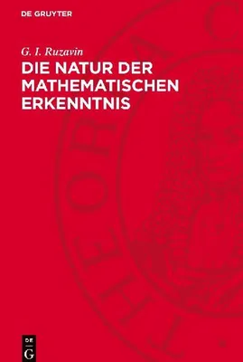 Produktbild von Die Natur der mathematischen Erkenntnis