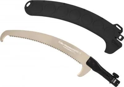 Produktbild von Silky Ersatzblatt 390 mm für Hayauchi Teleskopsäge – gebogenes Profi-Sägeblatt mit 4-RETSUME Verzahnung, inklusive Schutzabdeckung und Tülle, nicht kompatibel mit Todoku Systemen oder Adaptern