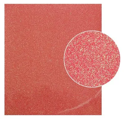 Produktbild von Plottermarie Plotterfolie Mega Glitter für kreative Veredelungen – Plotterfolie für Textildruck, T-Shirts, Baumwolle, Polyester, DIY & Spezialeffekte 32 x 50 cm - 964 Rainbow Coral