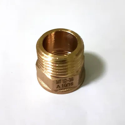 Produktbild von Reduzierstück, Adapter, Messing, AG 1/2 Zoll x IG 3/8 Zoll