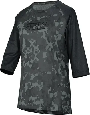 Produktbild von iXS Damen Jersey 3/4 Carve , Schwarz Camo, 42
