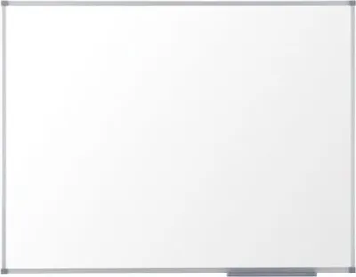 Produktbild von Weißwandtafel Prestige Emaille magnetisch Aluminumrahmen 90x60cm weiß.
