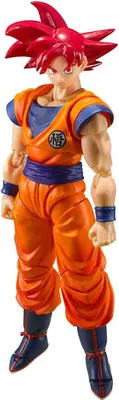 Zdjęcie produktu dla Dragon Ball Super S.H. Figuarts Actionfigur Super Saiyan God Son Goku Saiyan God of Virture 14 cm