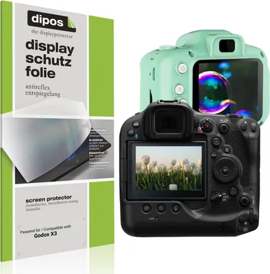 Produktbild von 4x Schutzfolie für Godox X3 matt Displayschutzfolie Folie Display Schutz dipos