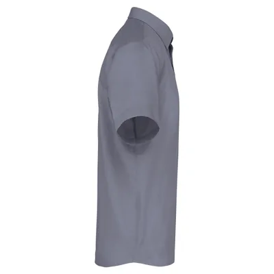 Image de Chemise à manches courtes en popeline de coton polyester de Kariban facile d'entretien pour hommes