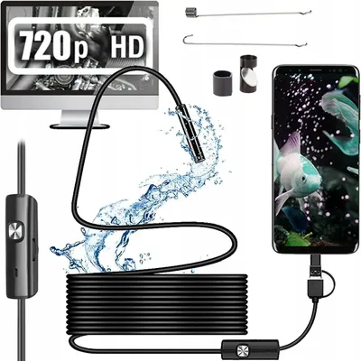 Zdjęcie produktu dla Endoskop Cyfrowy Led 5M Hd Xmz-007