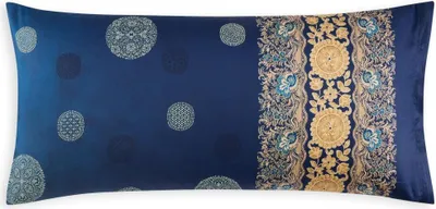 Produktbild von Bassetti Baumwollsatin-Kissenbezug einzeln PALLAVICINO Farbe BLAU B1 Größe 40x80