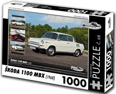 Imagen del producto de Rompecabezas nº 68 - ŠKODA 1100 MBX (1968) - 1000 piezas
