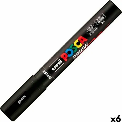 Immagine prodotto di Pennello POSCA PC-5BR nero (6 pezzi)