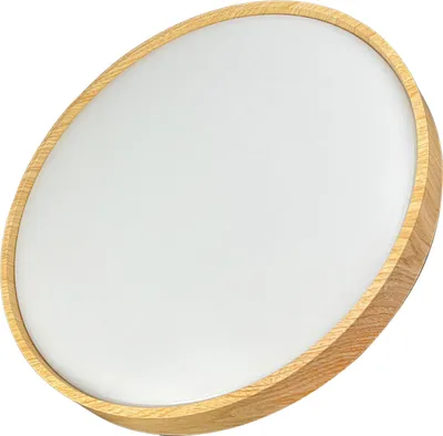 Image de Plafonnier LED Dimmable 2700K à 6500K Plafonnier moderne rond avec télécommande pour chambre à coucher, couloir et balcon 40W (380mm / 15in Diameter)